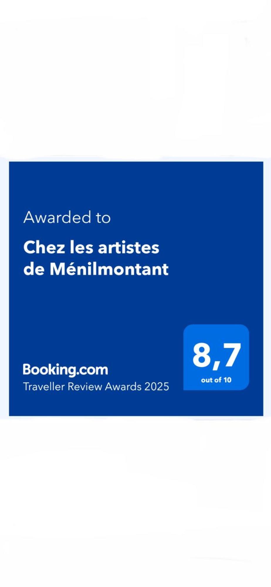 Chez Les Artistes De Menilmontant Leilighet Paris Eksteriør bilde